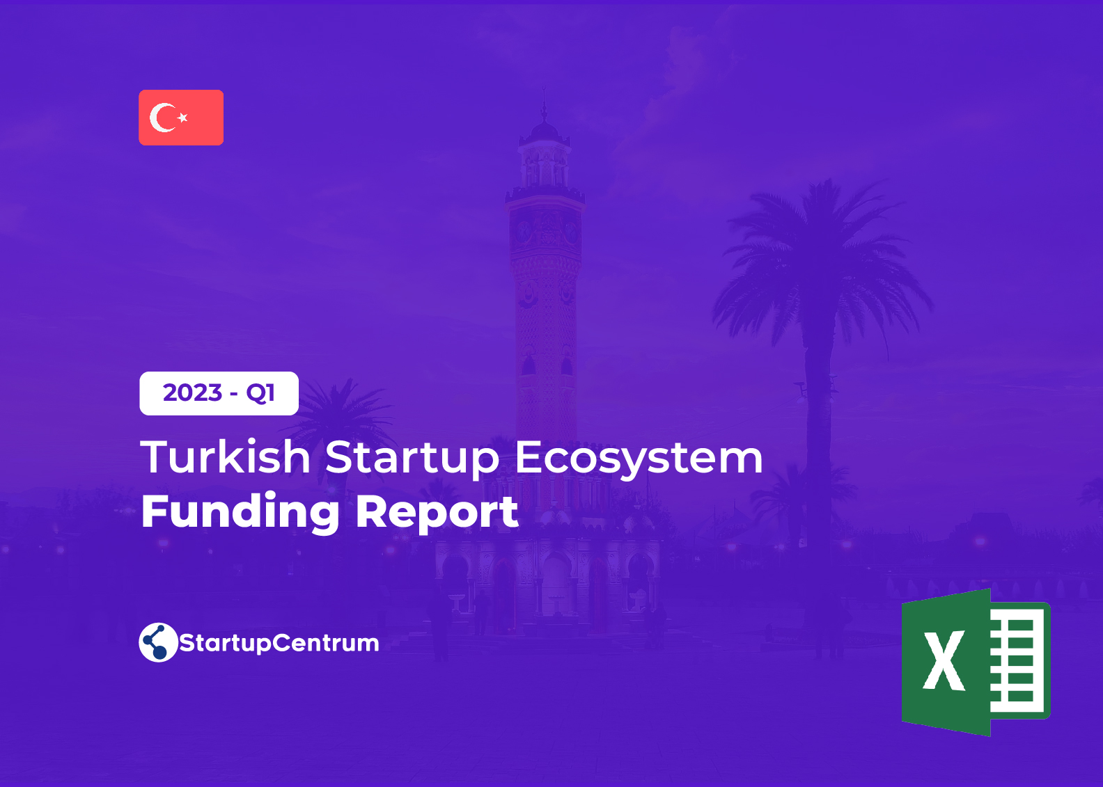 2023 - Q1 Turkish Startup Ecosystem Funding Report (Excel) Cover Image